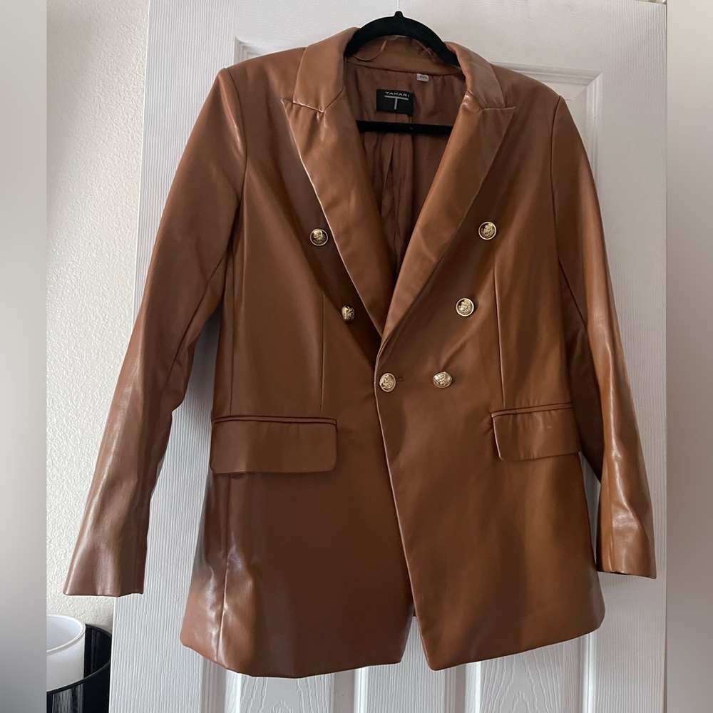 Brown blazer